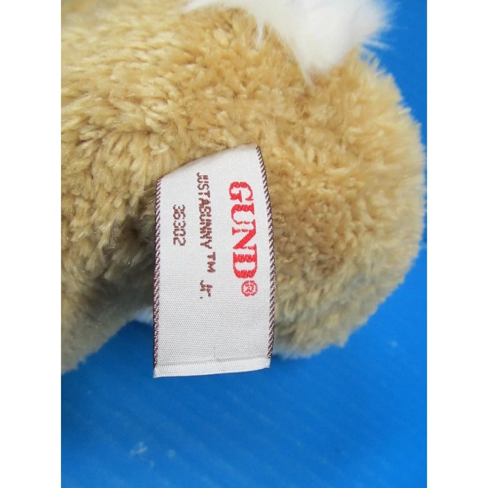 Gund Tan White Just A Bunny Jr 10